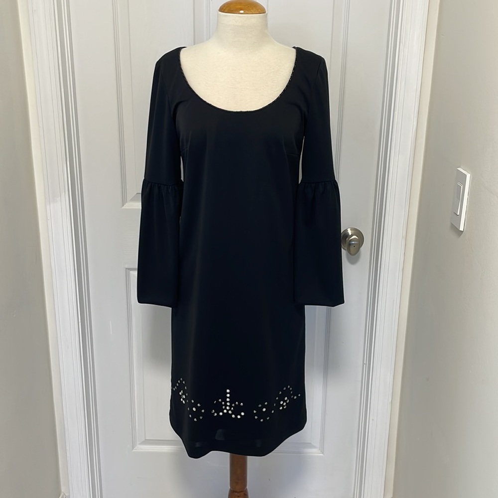 Lotus Grace NWT Sax 5th Ave Sz 4 Black dress w/ Sparkle - just the right amount
